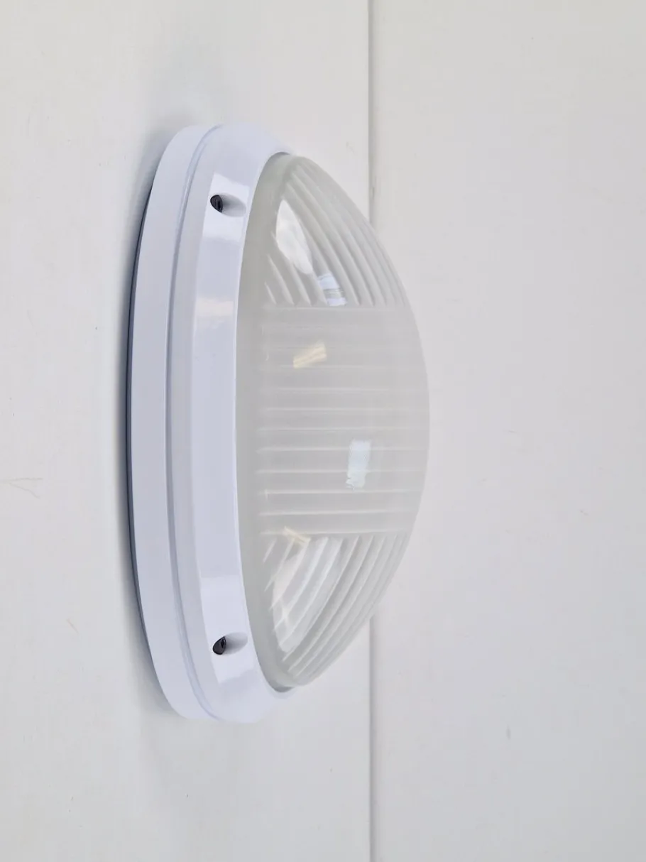 New Pamono Vintage Oval Outdoor Lamp, 1980s