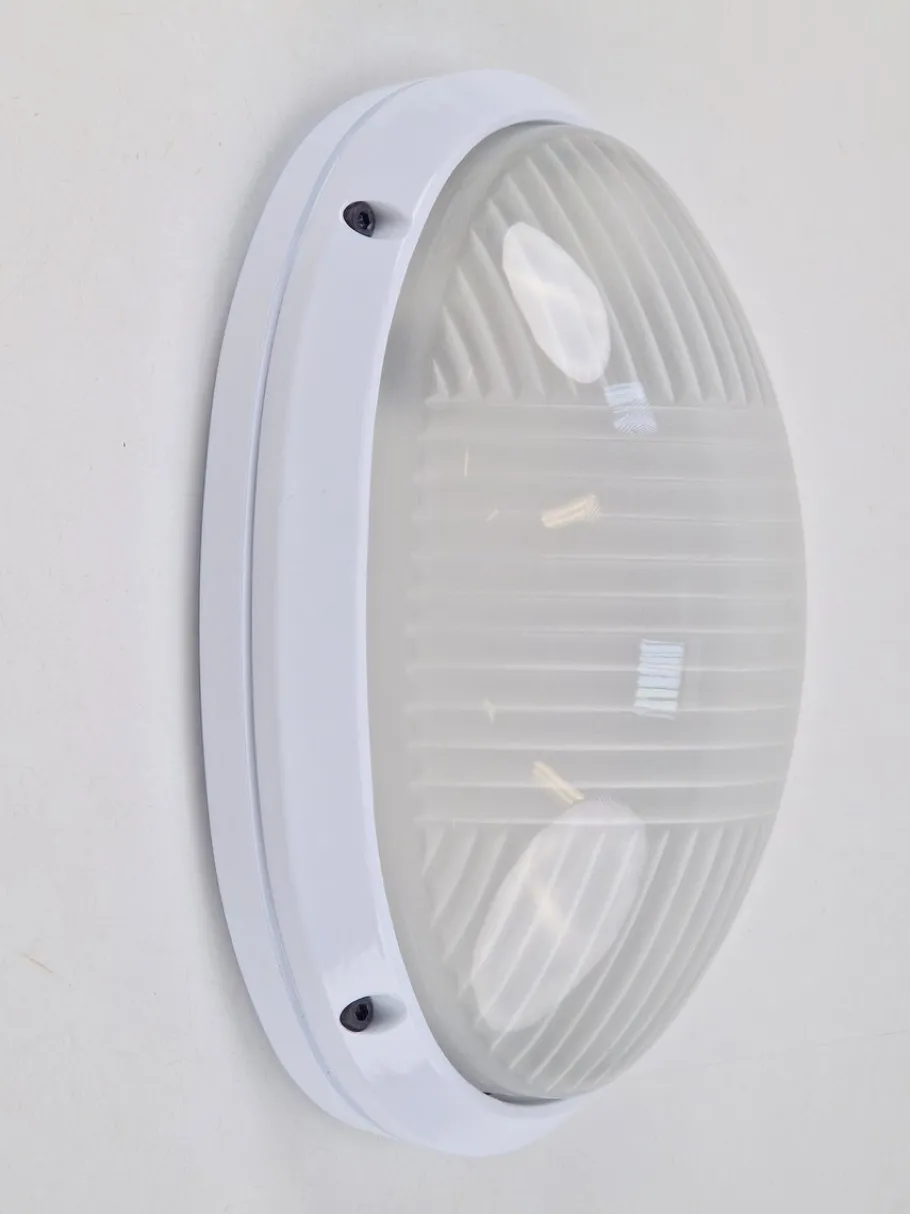 New Pamono Vintage Oval Outdoor Lamp, 1980s