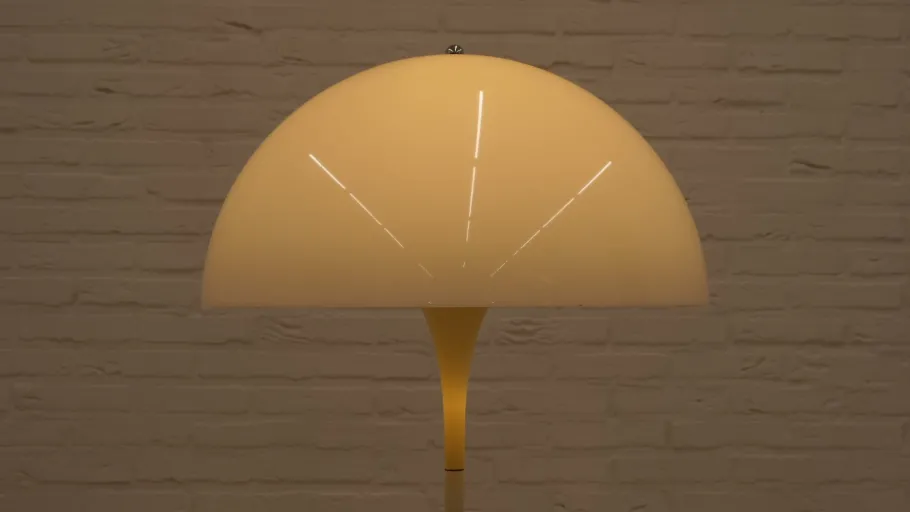 Hot Pamono Vintage Panthella Floor Lamp by Verner Panton for Louis Poulsen