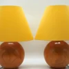 Sale Pamono Vintage Pine Table Lamps from Ikea, Sweden, 1980s, Set of 2