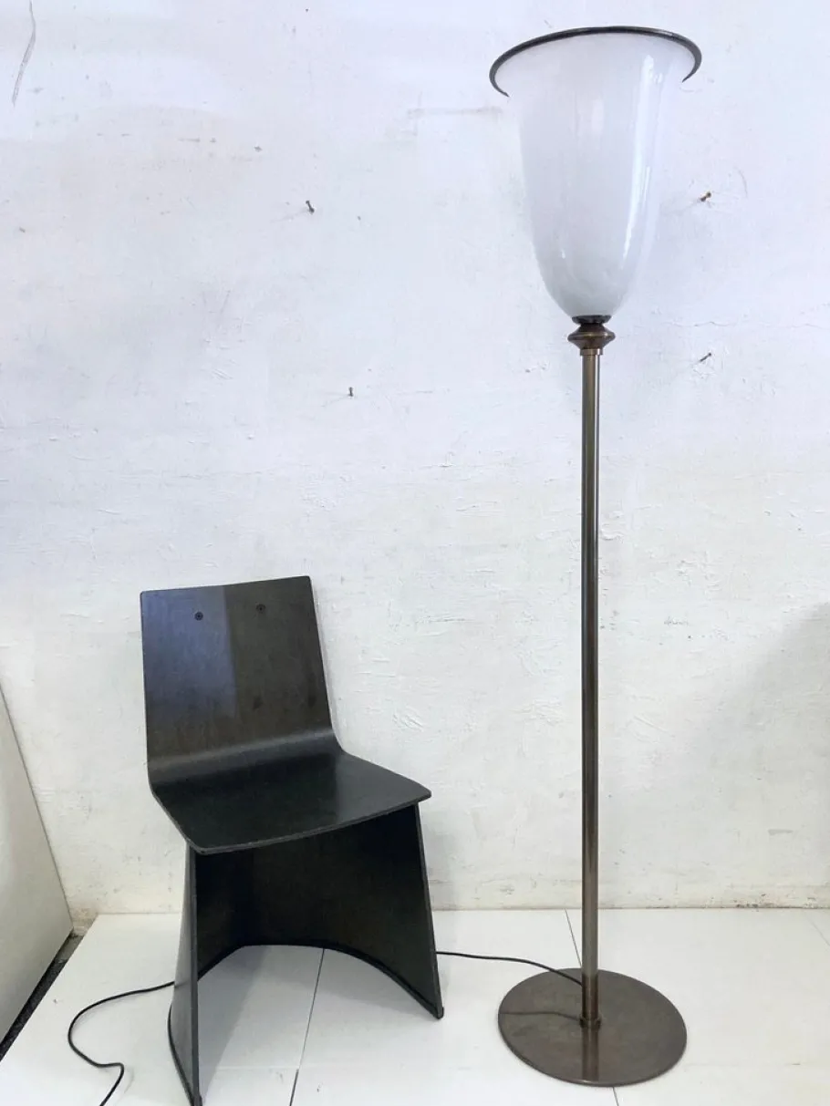 Outlet Pamono Vintage Primavera Floor Lamp in Murano Glass by Barovier & Toso, 1970s