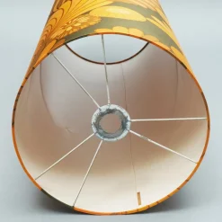 Discount Pamono Vintage Psychedelic Lampshade for Floor Lamp with Glass Base, 1970s