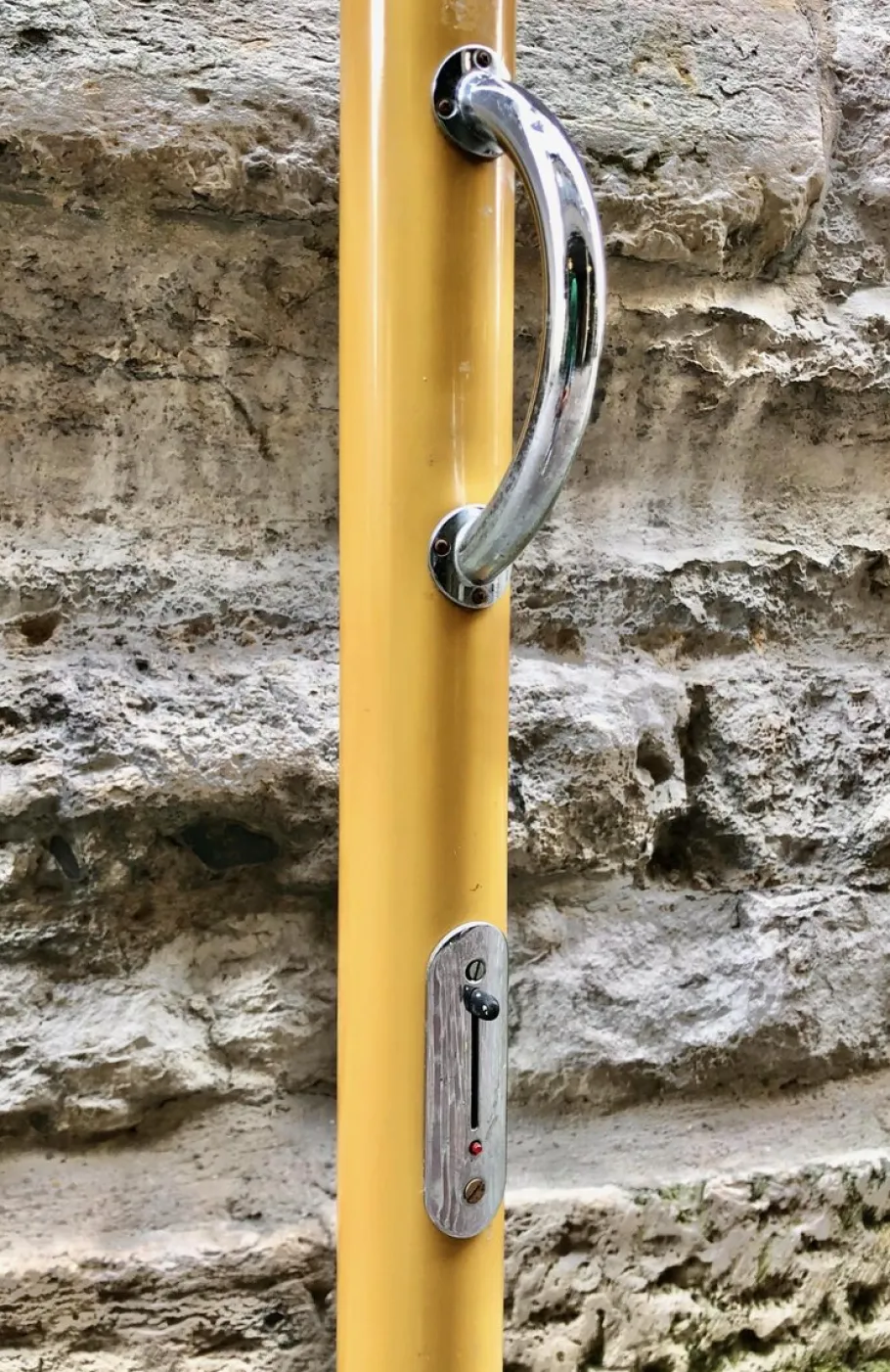 Clearance Pamono Vintage Red and Yellow Floor Lamp