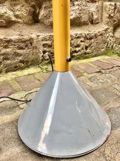 Clearance Pamono Vintage Red and Yellow Floor Lamp