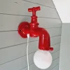Sale Pamono Vintage Red Ceramic Wall Light in the Shape of a Faucet, 1970s