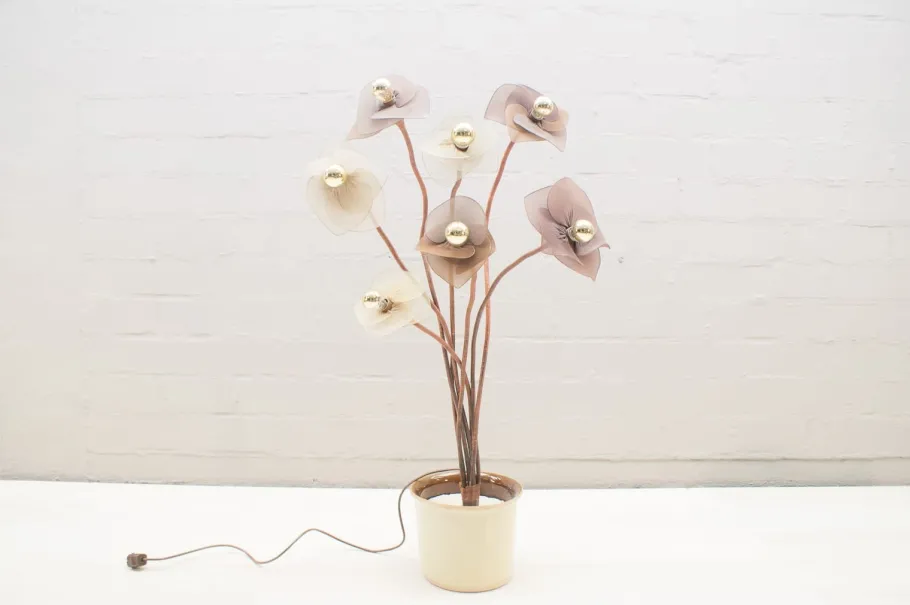 Hot Pamono Vintage Regency Flower Floor Lamp, 1960s