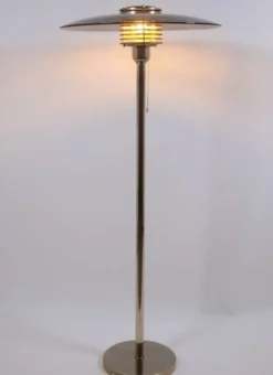 Online Pamono Vintage Scandinavian Art Deco Floor Lamp by Jan-Seskil Eskilsson for Belid, 1970s