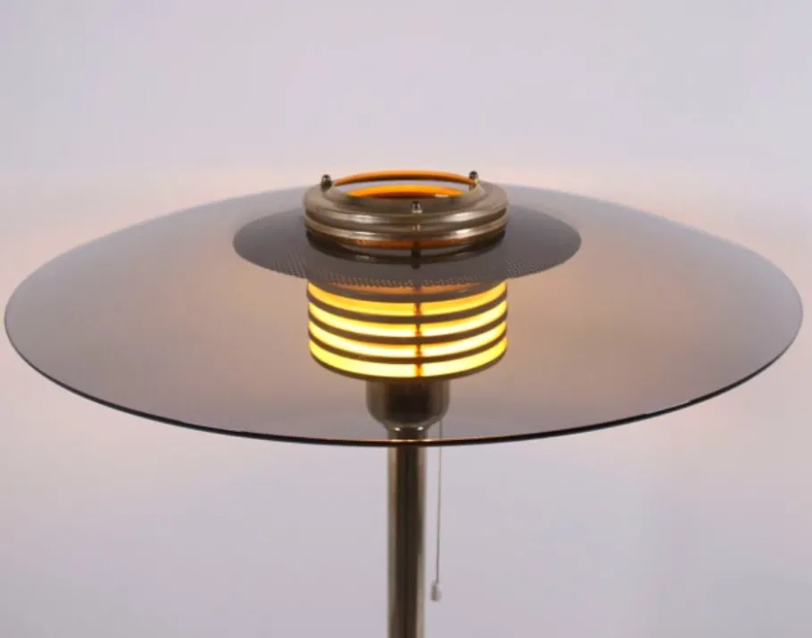 Online Pamono Vintage Scandinavian Art Deco Floor Lamp by Jan-Seskil Eskilsson for Belid, 1970s