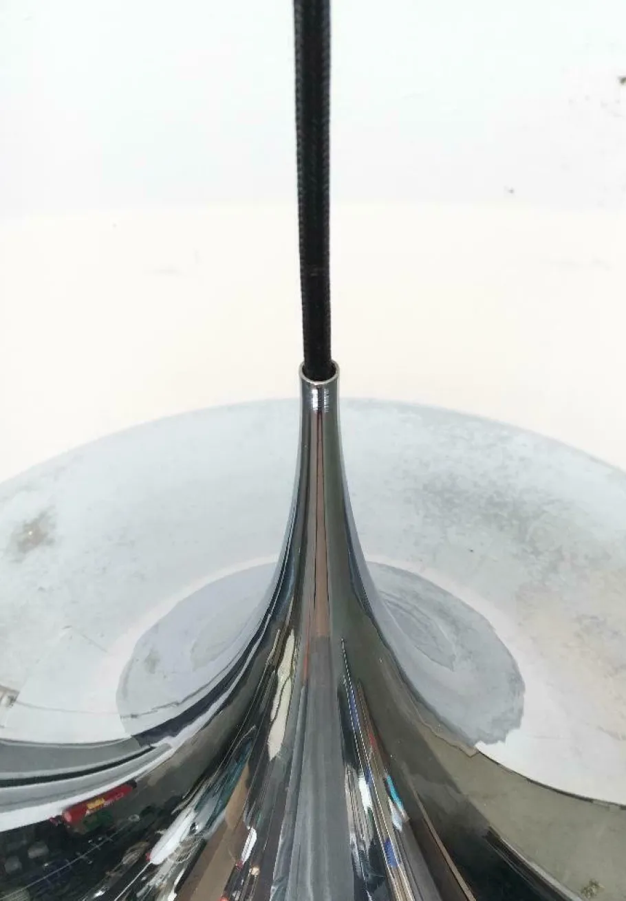 Best Pamono Vintage Semi Pendant Lamp by Bondrup & Thorup for Fog & Mørup