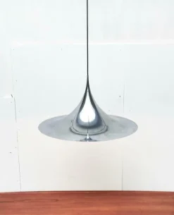 Best Pamono Vintage Semi Pendant Lamp by Bondrup & Thorup for Fog & Mørup