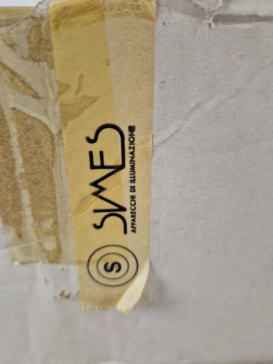 Best Pamono Vintage Simes Outdoor Wall Lamp in Metal & Glass, Italy, 1980s