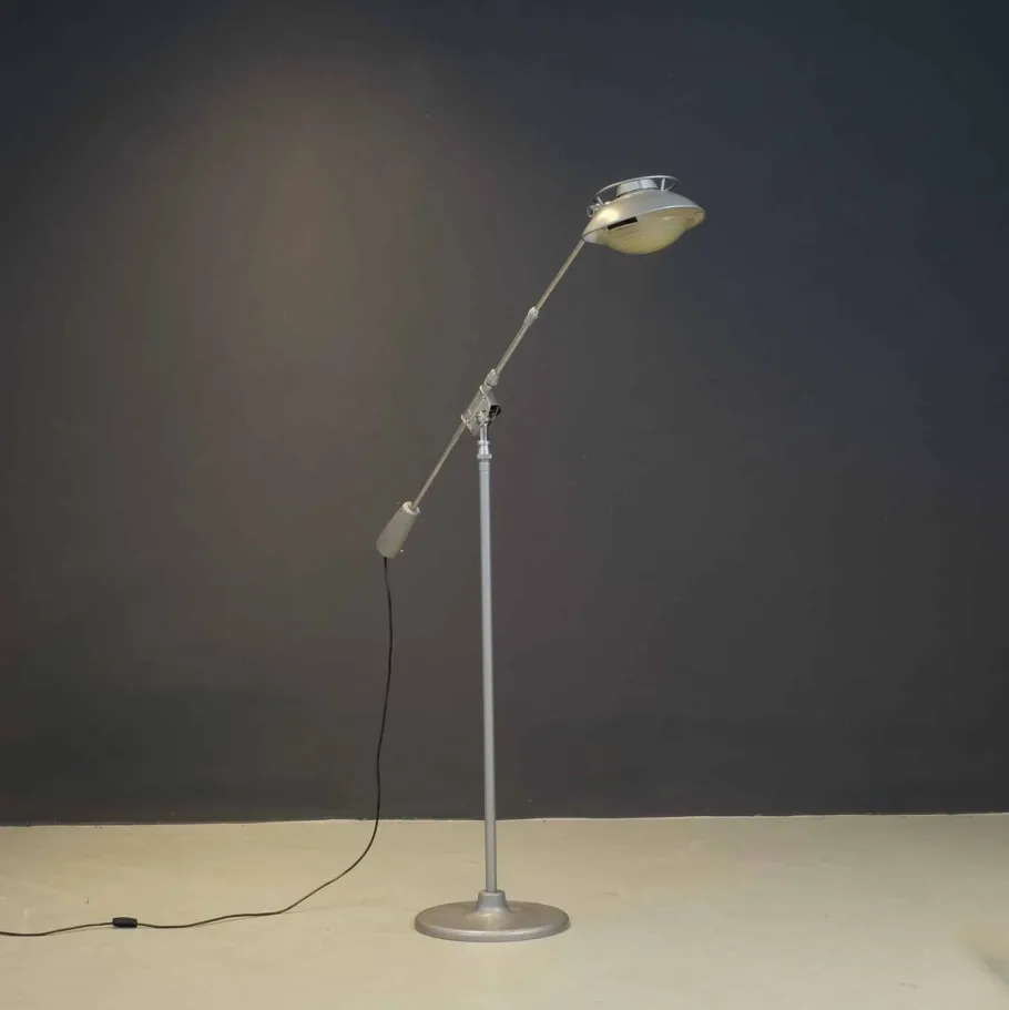 New Pamono Vintage Solère Floor Lamp by Ferdinand Solère, 1950s