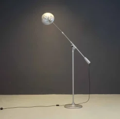 New Pamono Vintage Solère Floor Lamp by Ferdinand Solère, 1950s
