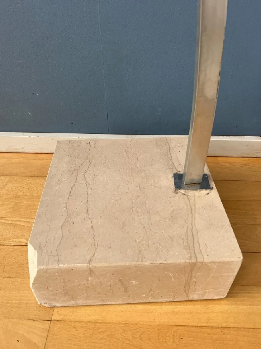 Outlet Pamono Vintage Space Age Arc Floor Lamp in style of Guzzini