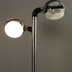 Outlet Pamono Vintage Space Age Floor Lamp in Metal, 1970s