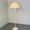 Best Pamono Vintage Space Age Modernist White Mushroom Shape Floor Lamp from Dijkstra Lampen, 1970s