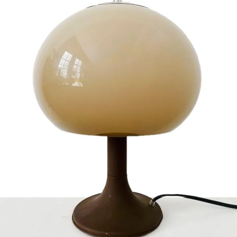 Best Pamono Vintage Space Age Mushroom Table Lamp from Dijkstra, 1970s