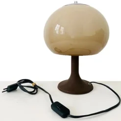 Best Pamono Vintage Space Age Mushroom Table Lamp from Dijkstra, 1970s