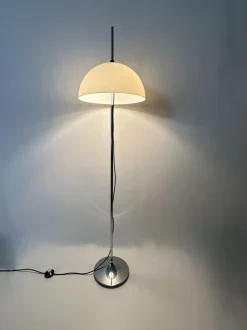 New Pamono Vintage Space Age Mushroom Floor Lamp, 1970s