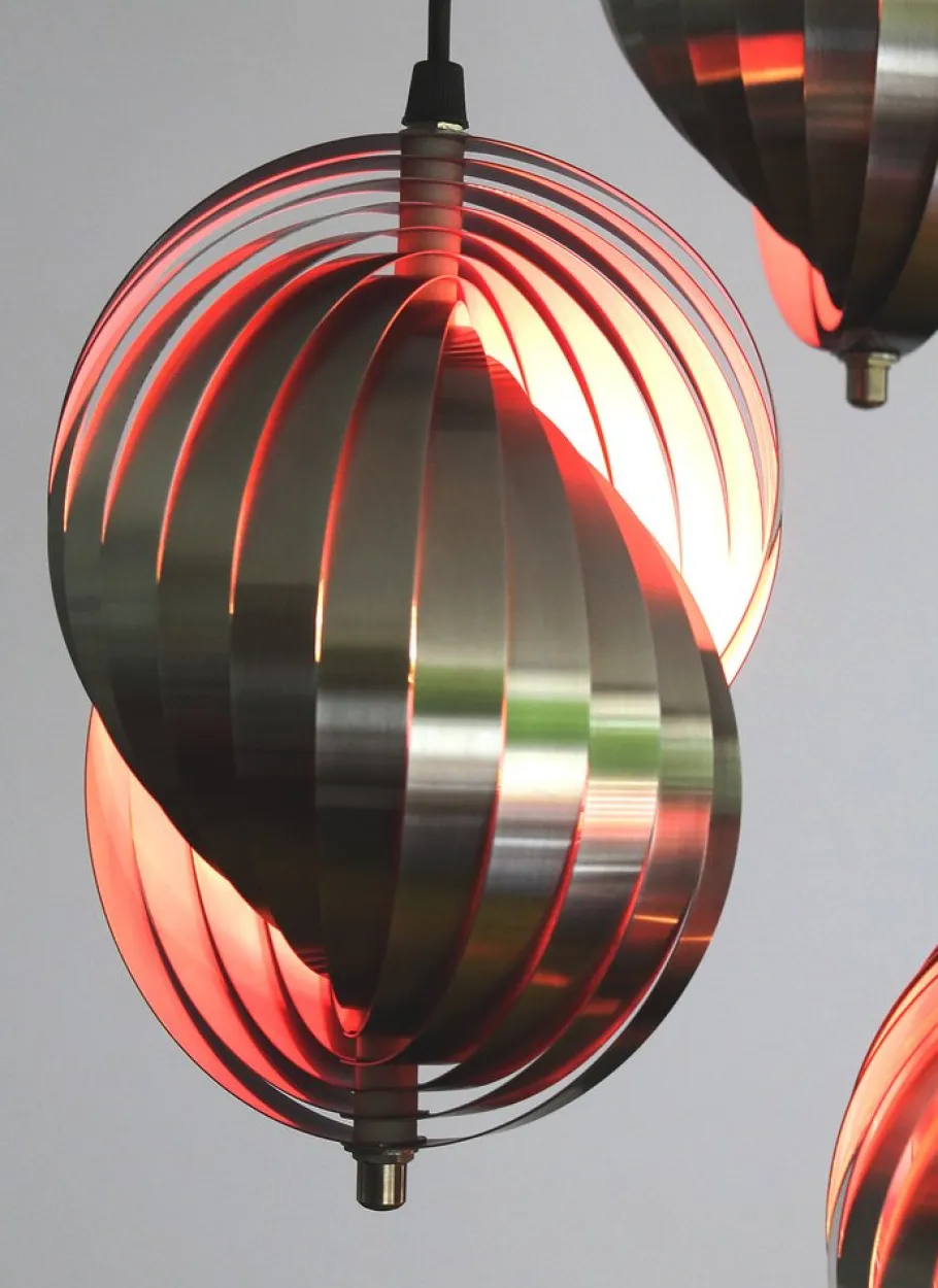 Sale Pamono Vintage Space Age Pendant Light from Lyfa, 1970s