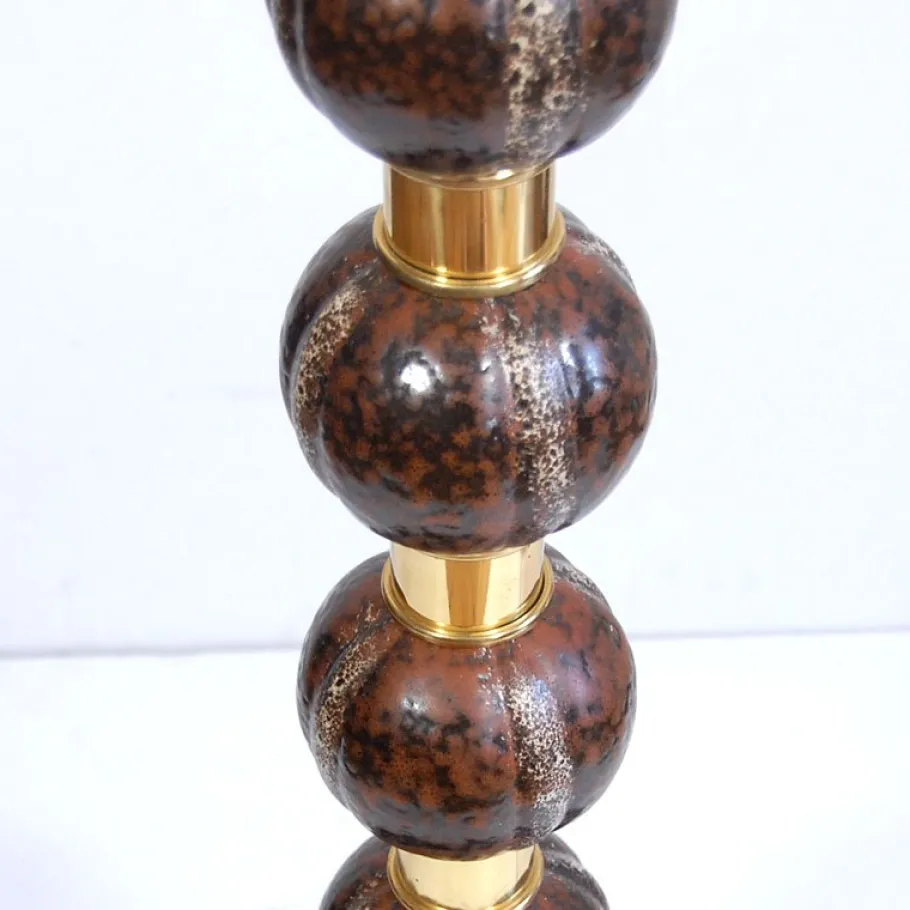 Pamono Vintage Space Age Pottery Floor Lamp from Goebel, 1970s