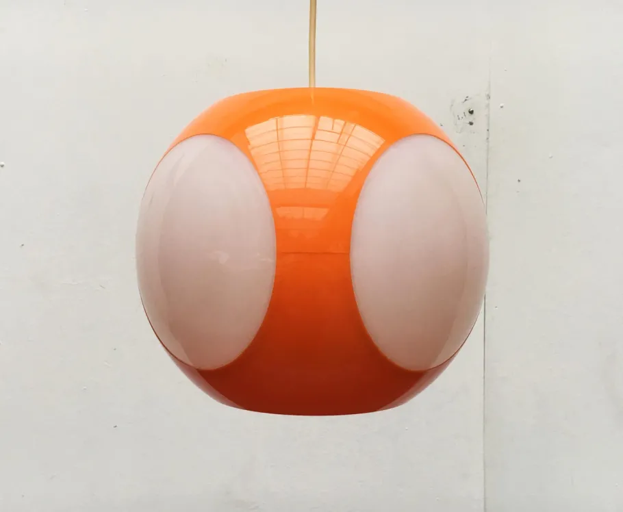Best Pamono Vintage Space Age UFO Lamp attributed to Luigi Colani