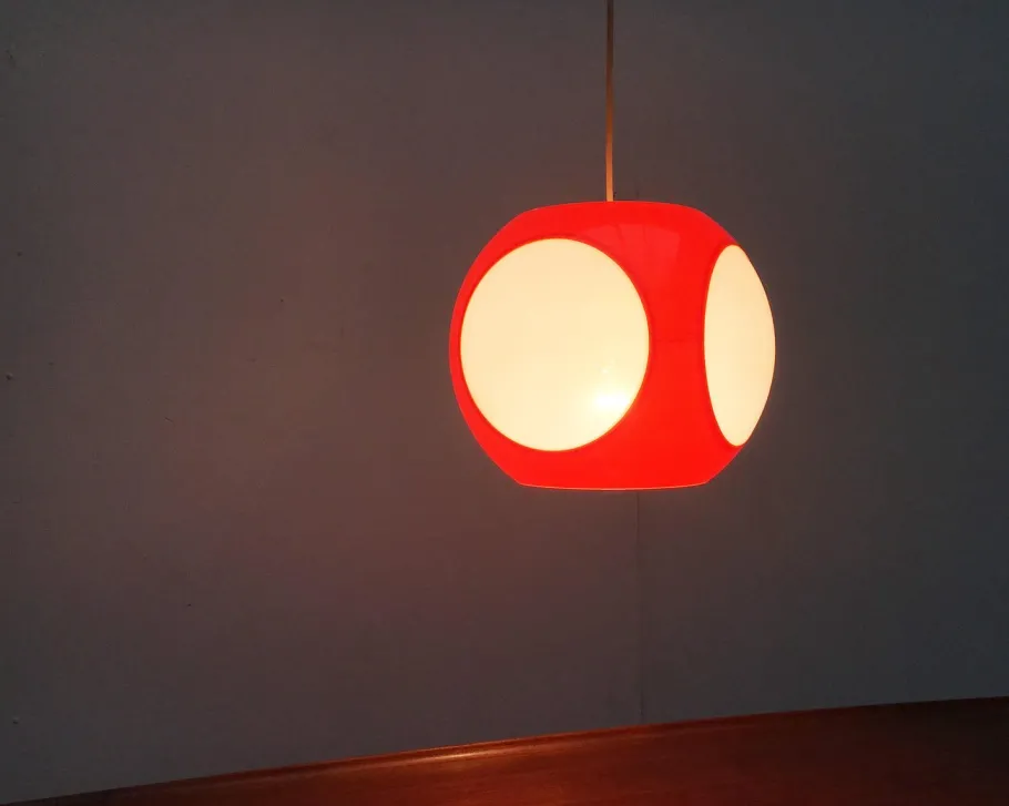 Best Pamono Vintage Space Age UFO Lamp attributed to Luigi Colani