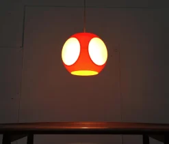 Best Pamono Vintage Space Age UFO Lamp attributed to Luigi Colani