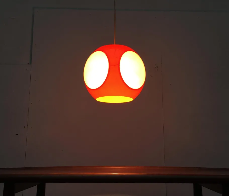 Best Pamono Vintage Space Age UFO Lamp attributed to Luigi Colani