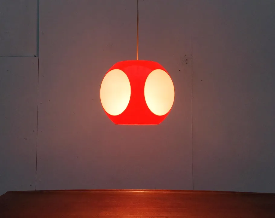 Best Pamono Vintage Space Age UFO Lamp attributed to Luigi Colani