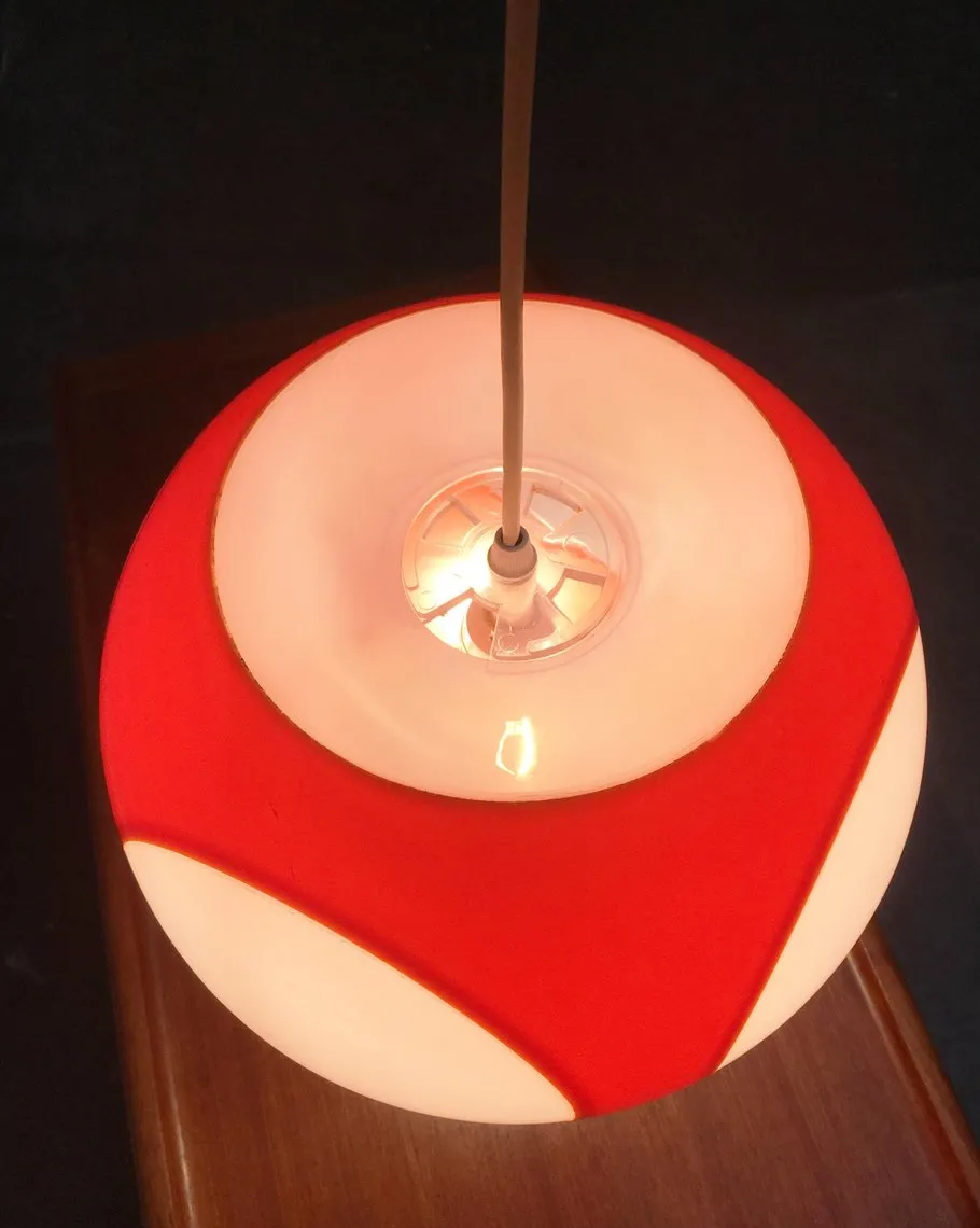 Best Pamono Vintage Space Age UFO Lamp attributed to Luigi Colani