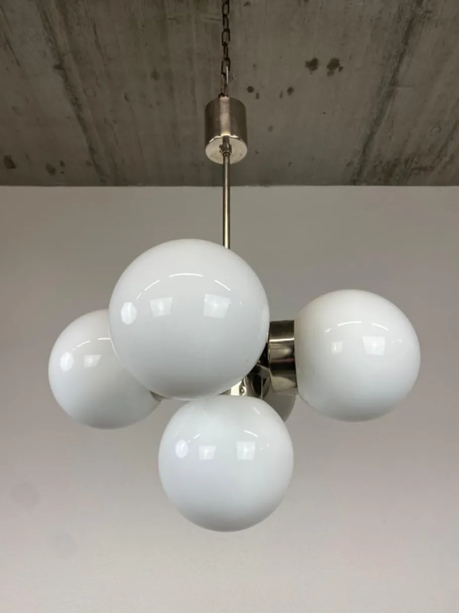 Sale Pamono Vintage Sputnik Chandelier attributed to Napako, 1970s