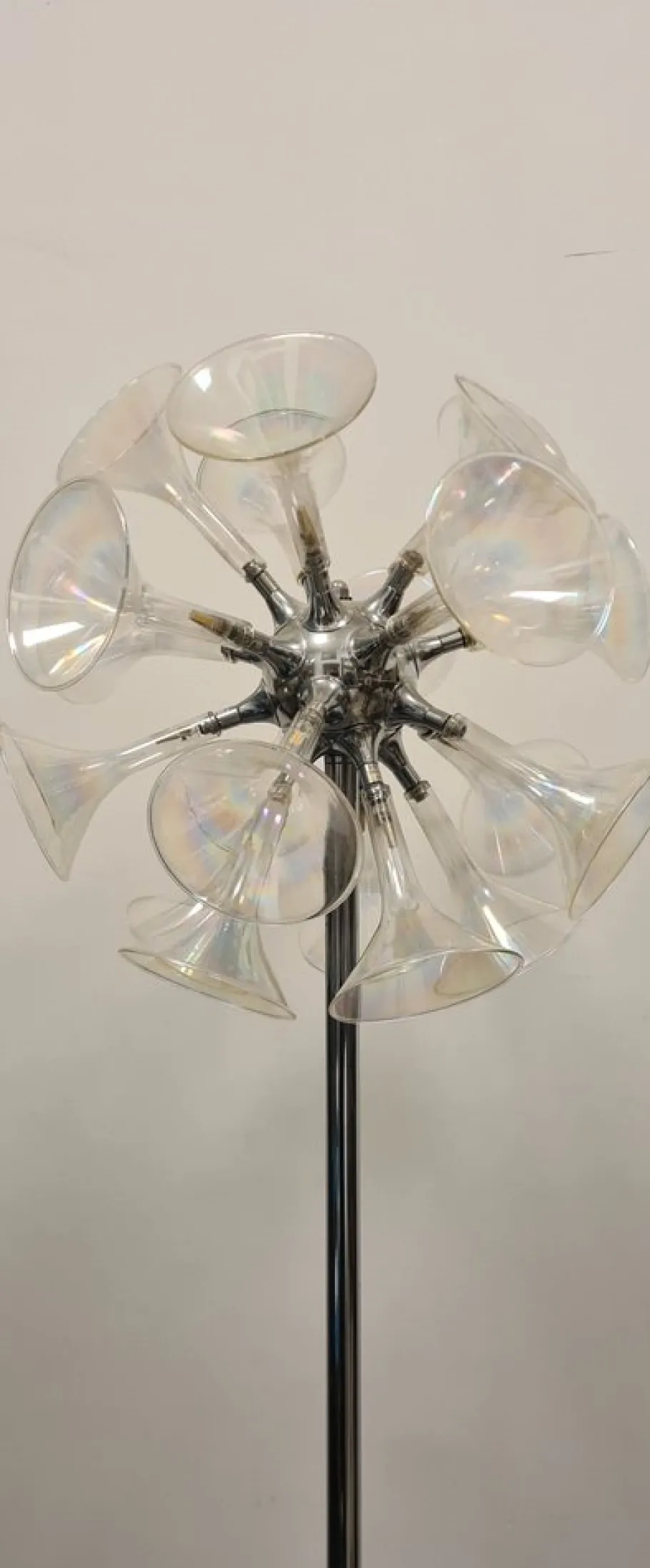 New Pamono Vintage Sputnik Floor Lamp