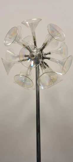 New Pamono Vintage Sputnik Floor Lamp