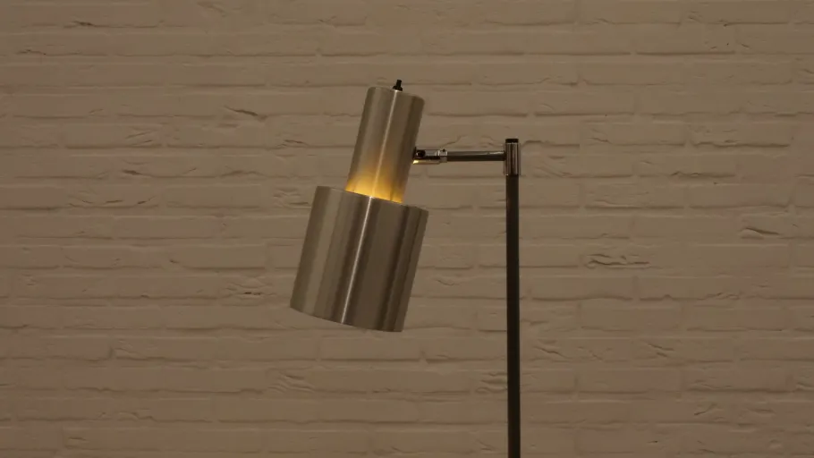 New Pamono Vintage Studio Floor Lamp by Jo Hammerborg for Fog & Morup