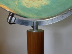 New Pamono Vintage Teak Globe from Columbus Oestergaard