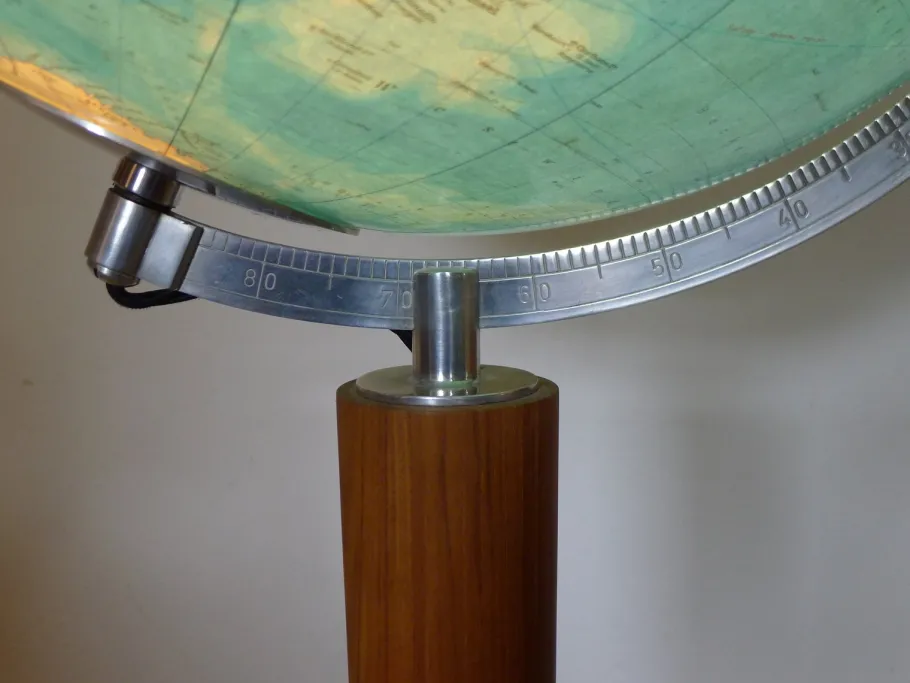 New Pamono Vintage Teak Globe from Columbus Oestergaard
