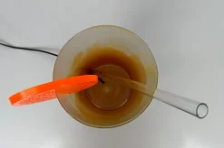 Sale Pamono Vintage Tequila Sunrise Lamp in Glass, 1990s