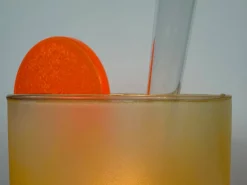 Sale Pamono Vintage Tequila Sunrise Lamp in Glass, 1990s