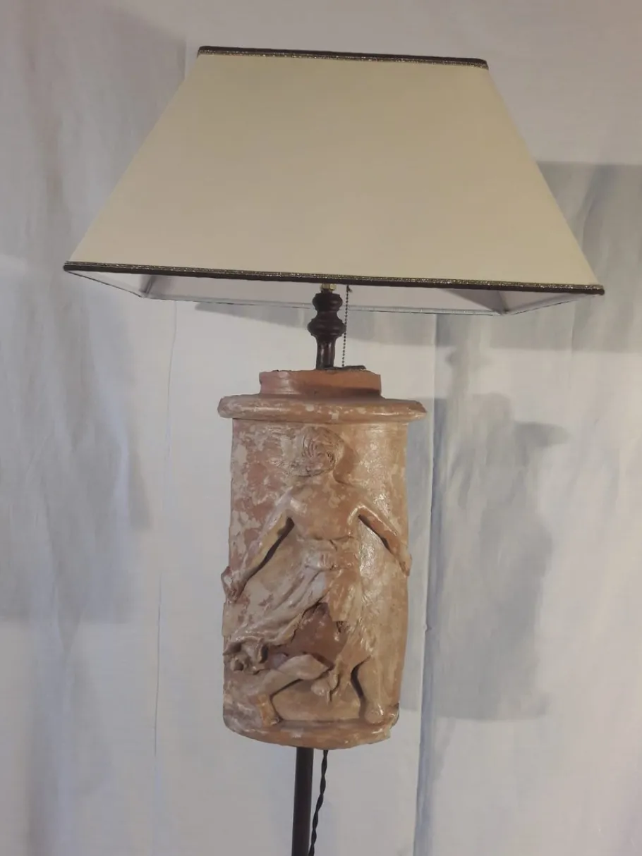 Best Pamono Vintage Terracotta Floor Lamp