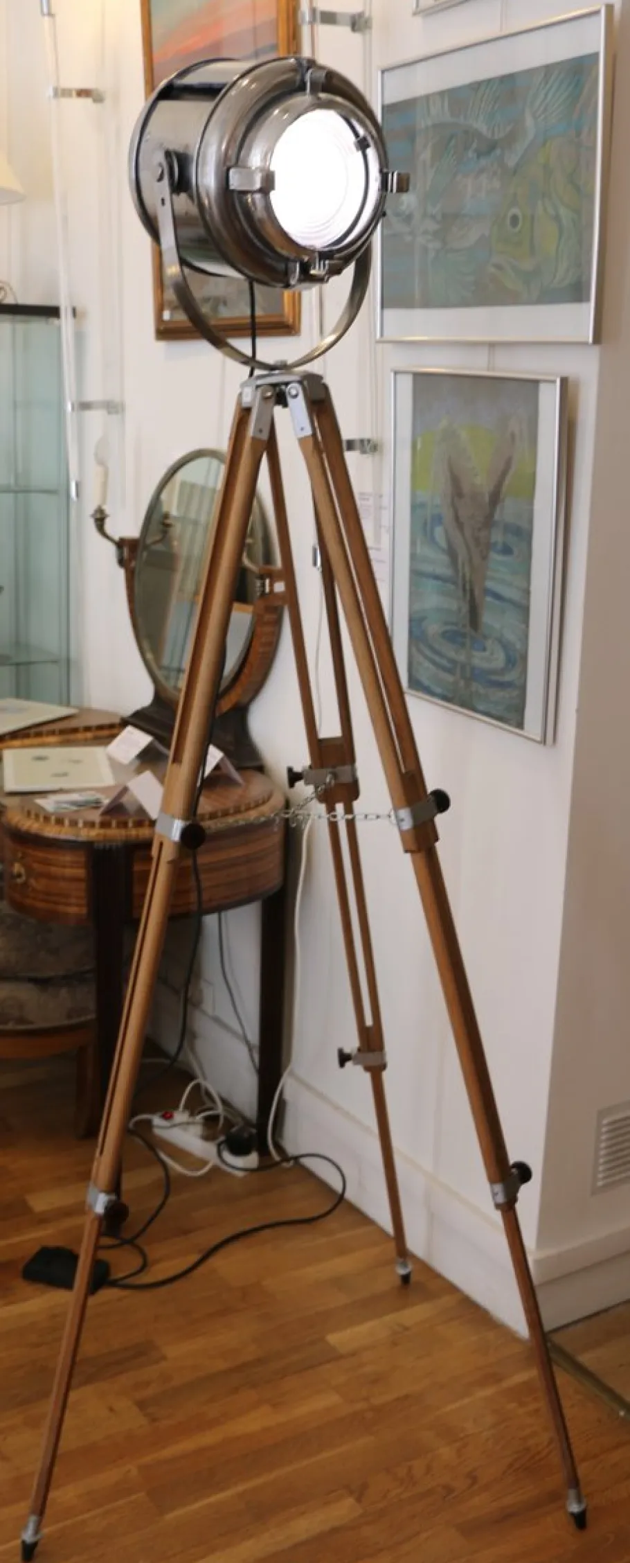 Discount Pamono Vintage Theater Spotlight from Furse, UK, 1950s