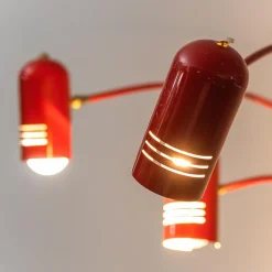 Pamono Vintage Three-Light Floor Lamp, 1970s