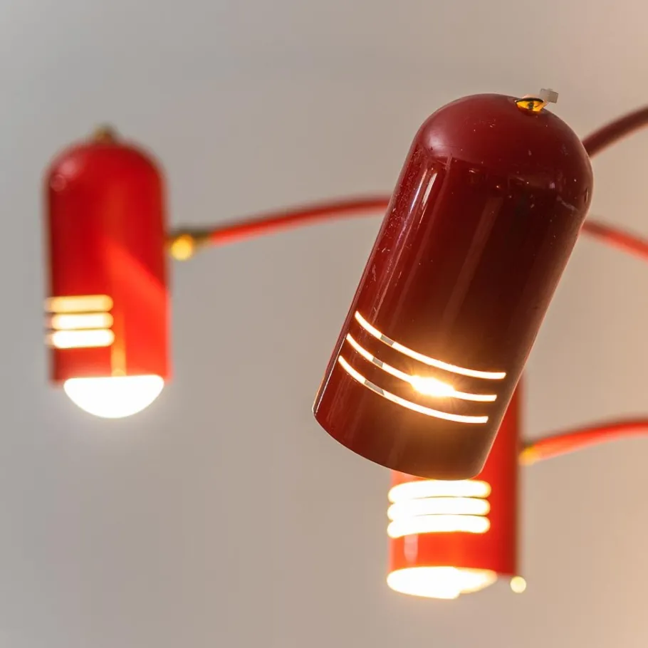 Pamono Vintage Three-Light Floor Lamp, 1970s