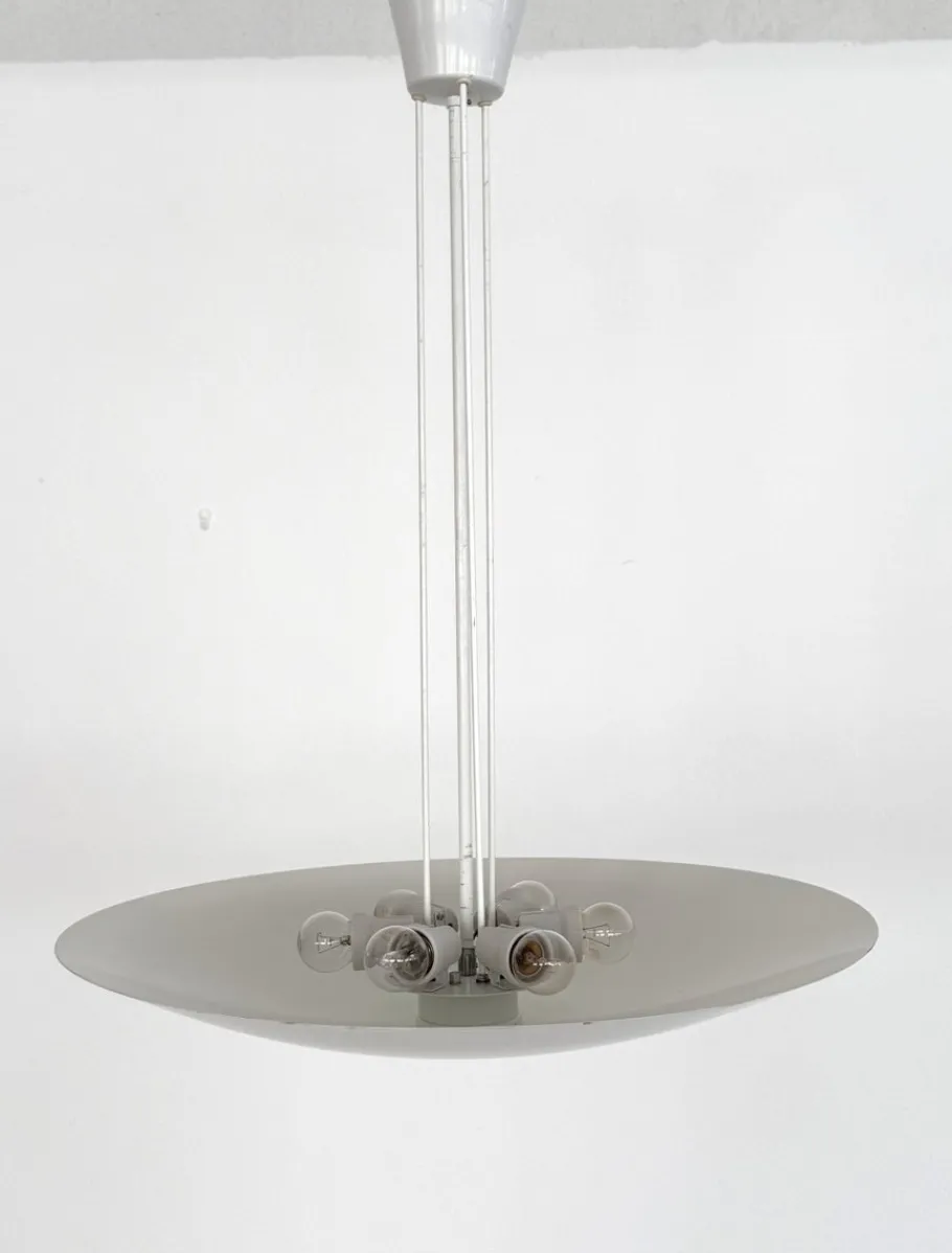 Best Pamono Vintage Uplight Pendant Light by J.T.Kalmar for Kalmar, 1970s