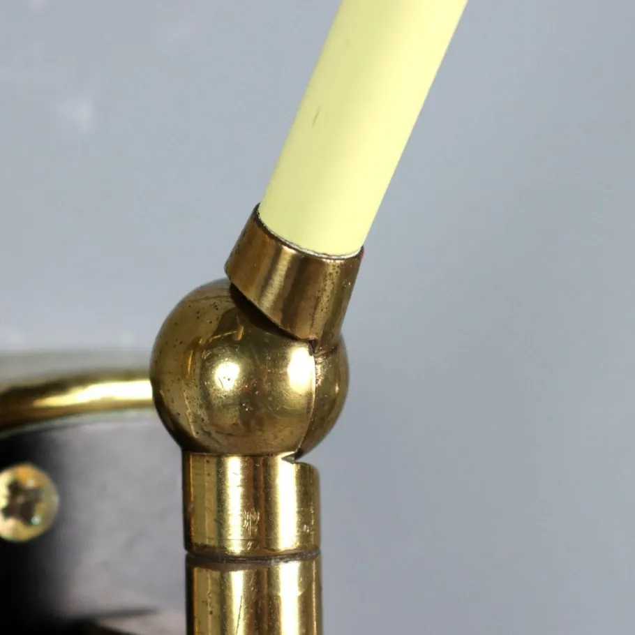 Sale Pamono Vintage Wall Lamps in Lacquered Metal from Stilnovo, 1950s, Set of 2