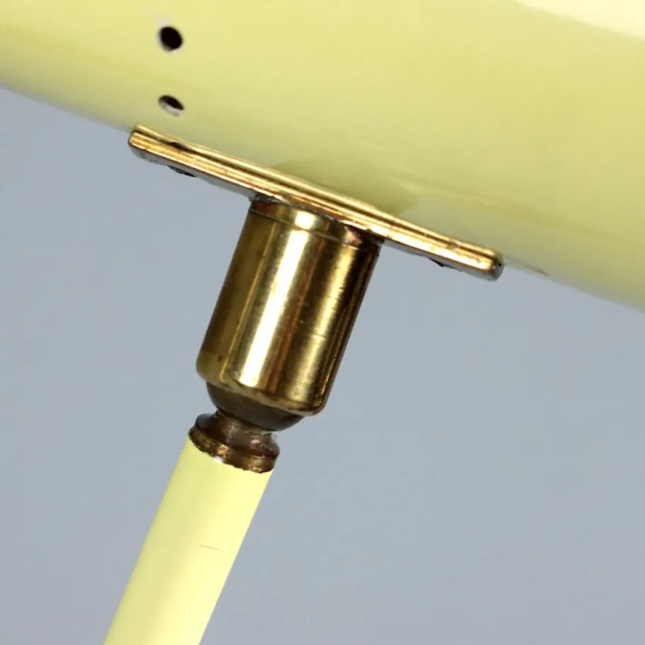 Sale Pamono Vintage Wall Lamps in Lacquered Metal from Stilnovo, 1950s, Set of 2