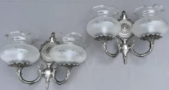 Sale Pamono Vintage Wall Lamps, Set of 2