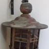 Discount Pamono Vintage Wall Lantern with Copper Housing with an Iron Arch Holder, 1930s