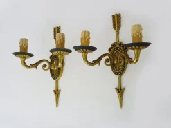 Sale Pamono Vintage Wall Light in Bronze, 1920s