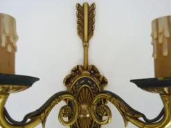 Sale Pamono Vintage Wall Light in Bronze, 1920s